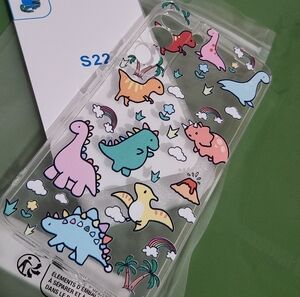 Samsung S22 Clear Dinosaur 🦕 🦖 Phone Case